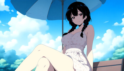 ビーチパラソル