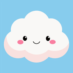 A cute pink cartoon bear and dog vector illustration with hearts, perfect for a child's Valentine's Day card