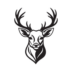 deer head vector illustration