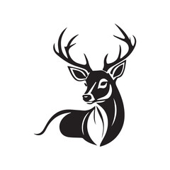 deer head vector