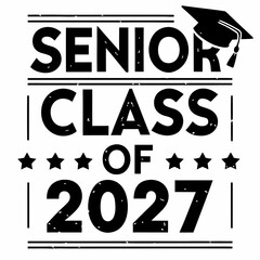 Distressed Senior Class of 2027 Graduation 