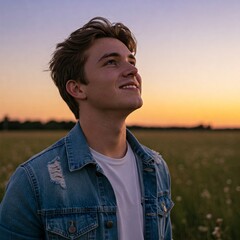 portrait of a young man