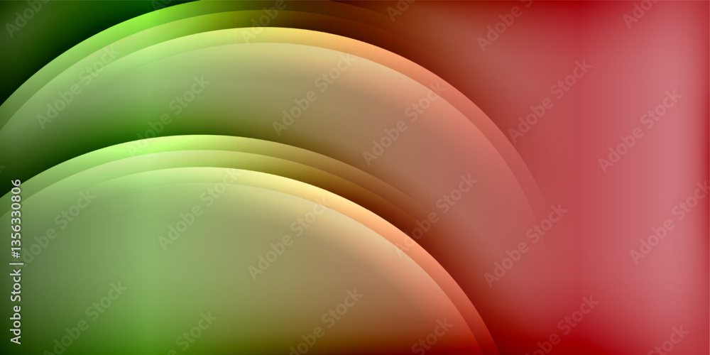 Poster dynamic shadow lines geometric shapes