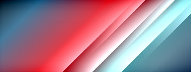 Fototapeta premium Light shadow lines dynamic gradient background
