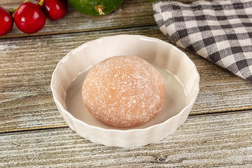 Japanese rice dessert mochi cake
