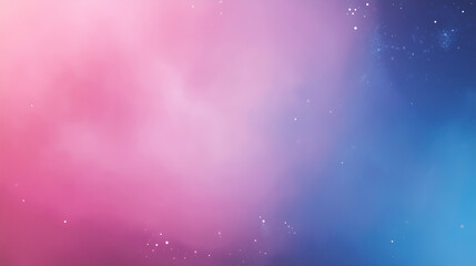Pink and Blue Cosmic Nebula Abstract Background