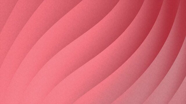 Abstract pattern of curved, parallel lines in monochromatic red shades, creating a wave-like effect with depth and dimension