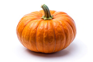 Hokkaido Pumpkin on White Background