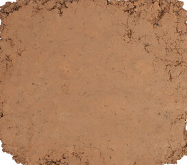 Natural clay texture background. Organic ground pattern. Wet clay material for craft.