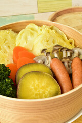 せいろで温野菜