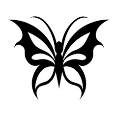 Butterfly silhouette