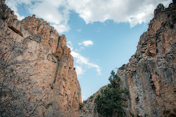Fototapeta premium rock formation in the mountains