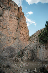 Obraz premium canyon in the mountains of kazakhstan