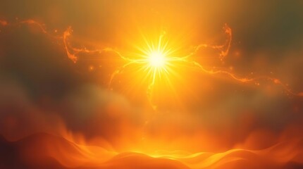 Obraz premium Christmas lighting solid color background 