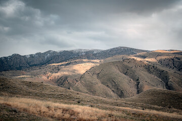 mountain landscape in the morning