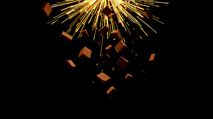 World Chocolate Day, Chocolate Falling From Above, Chocolate Pieces, Chocolate Sprinkles, Chocolate Bar, Chocolate Crumbs, Generative Ai