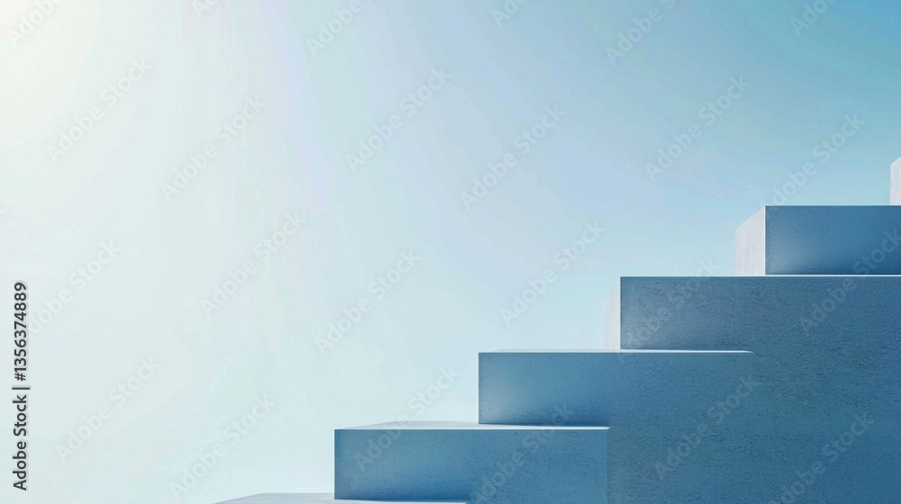 Poster striking white staircase leading to an inviting space with modern design elements and clean lines