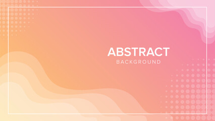 Abstract colorful gradient background with soft waves