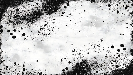 Naklejka premium abstract Grunge noise gradient texture. Dirty grain background. Dotted halftone overlay. Sand dusty distressed wallpaper. Grungy grit pattern. Black-white random dot texture for poster, banner, web 