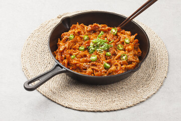 Chicken feet is a dish made by stir-frying trimmed chicken feet with red pepper powder, red pepper...