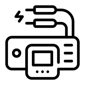 electrosurgery line icon