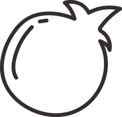 Doodle Blueberry Fruit