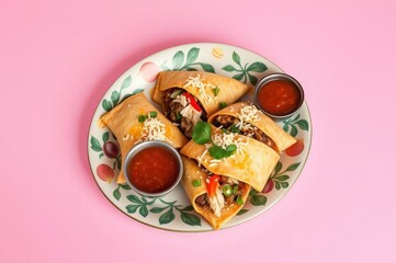 Fototapeta premium Bolivian Saltenas Platter