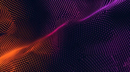 Fototapeta premium 41. Sophisticated dark black backdrop with modern halftone gradient and sharp diagonal lines.