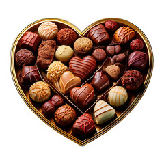 heart shaped chocolates