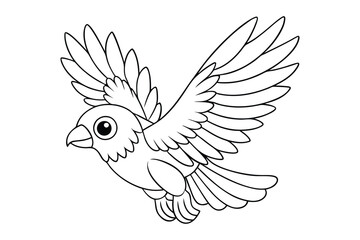 Birds Coloring book for kids