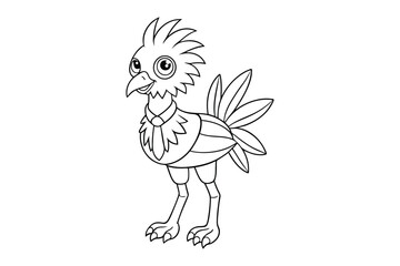 Birds Coloring book for kids