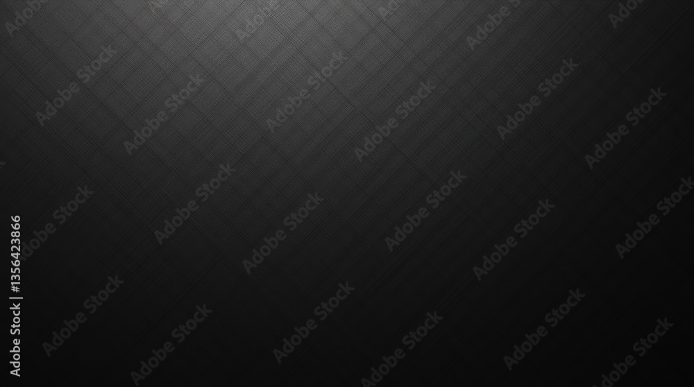Poster a dark, textured background with a subtle diagonal pattern, creating a sophisticated and abstract vi