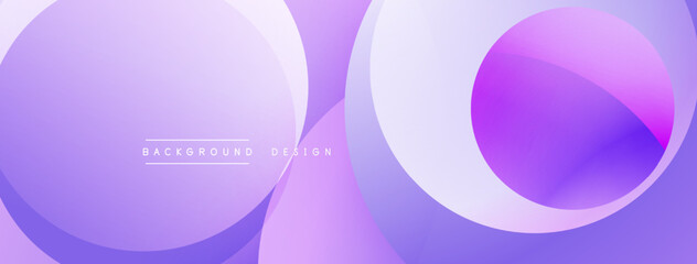 Background design with overlapping circular shapes, featuring smooth gradients and soft lighting effects, creating a dynamic abstract composition