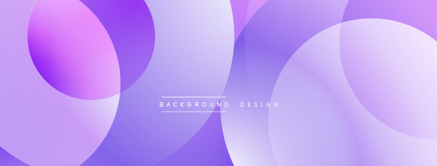 Background design with overlapping circular shapes, featuring smooth gradients and soft lighting effects, creating a dynamic abstract composition