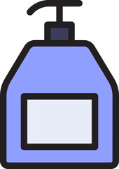 Liquid Soap Filled Line Icon