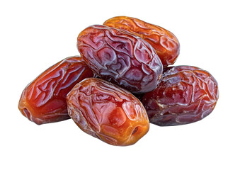 dates fruit closeup - sweet red dates isolated