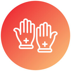 Vector Design Gloves Icon Style