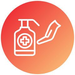 Vector Design Hand Sanitizer Icon Style