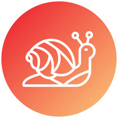 Vector Design Snail Icon Style