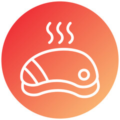 Steak Icon Style
