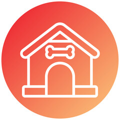 Pet House Icon Style