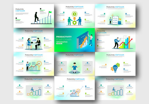 Productivity & Self-Growth Infographic Presentation