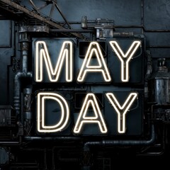 Obraz premium Workers unite for International Workers' Day celebration on May Day advocating for rights and recognition worldwide