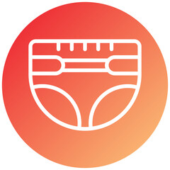 Diaper Icon Style