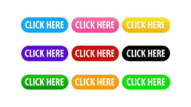 Click Here: A Colorful Grid of Call-to-Action Buttons Click Here Buttons in Multiple Colors 