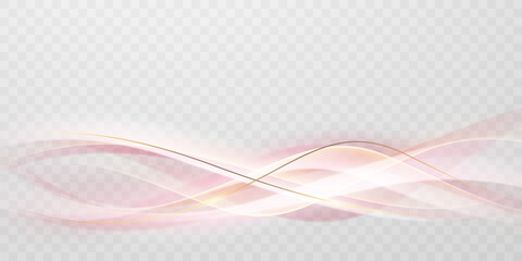 Luxury pink wave abstract background. Modern design. Vector illustration.