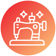 Sewing Machine Icon Style