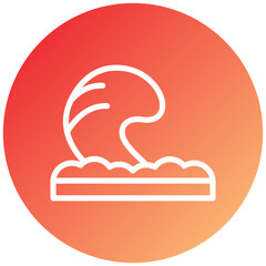 Waves Icon Style