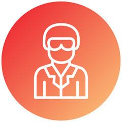 Army Pilot Icon Style