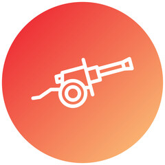 Army Artillery Icon Style